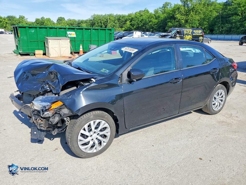 2017 TOYOTA COROLLA LE – Lot 56055656 auction photo