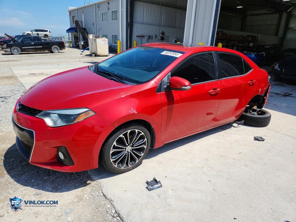 2014 TOYT COROLLA – Lot 56056966 auction photo