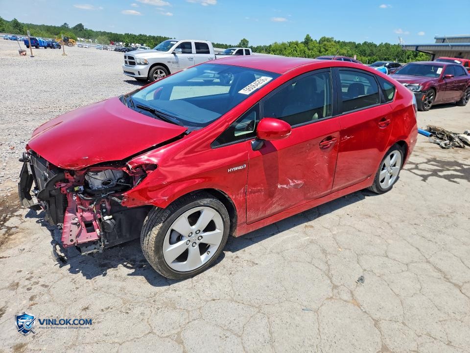 2013 TOYOTA PRIUS FIVE – Lot 56064256 auction photo