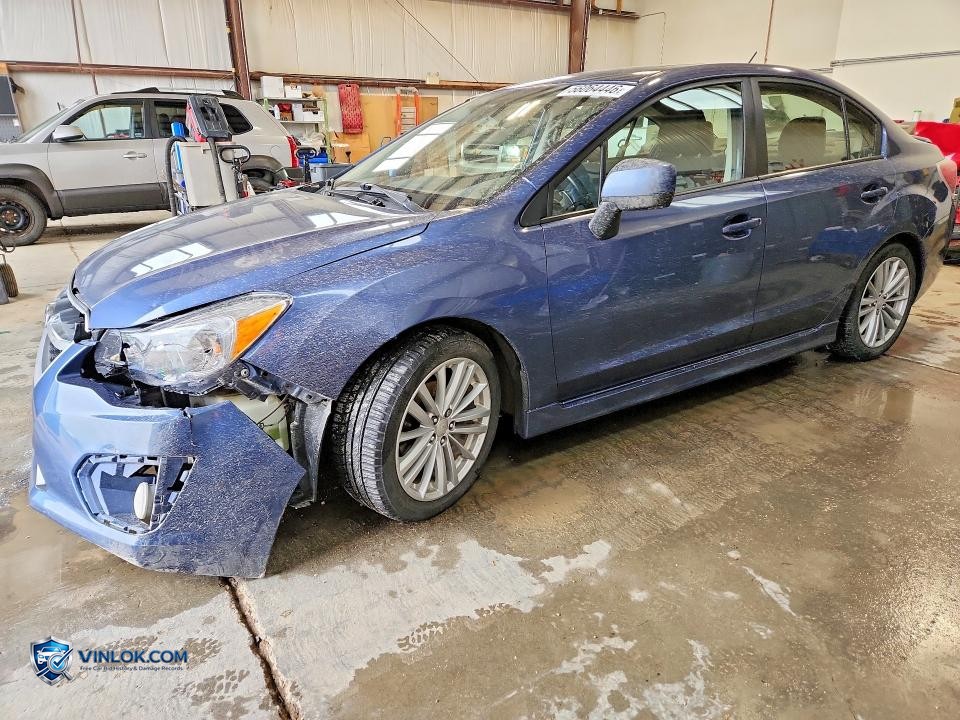 2012 SUBARU IMPREZA PREMIUM – Lot 56064446 auction photo