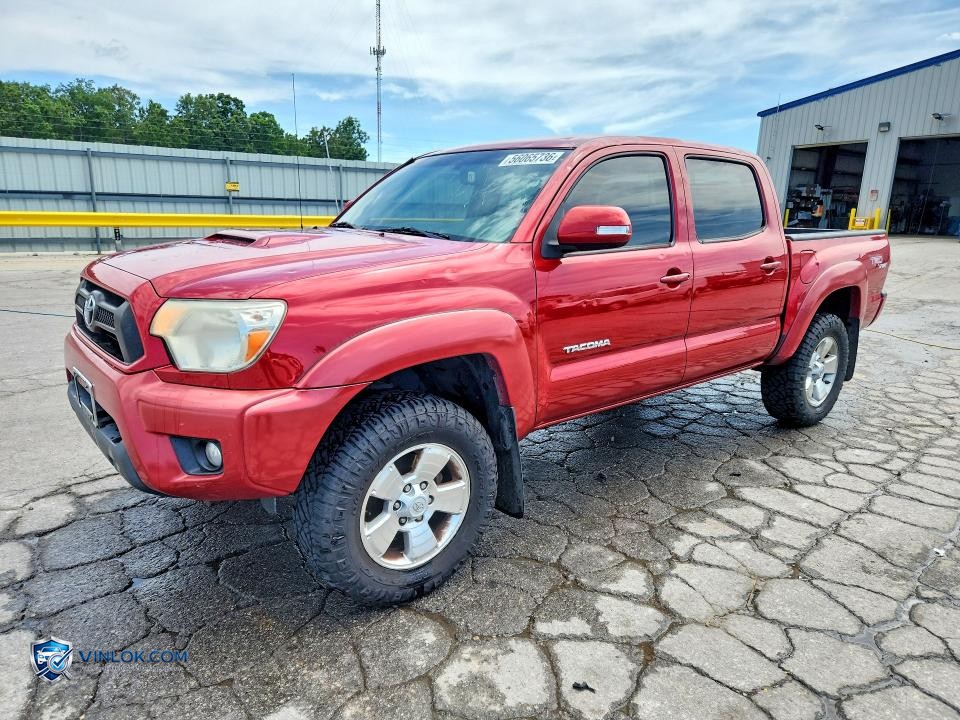 2012 TOYOTA TACOMA DOUBLE CAB – Lot 56065736 auction photo