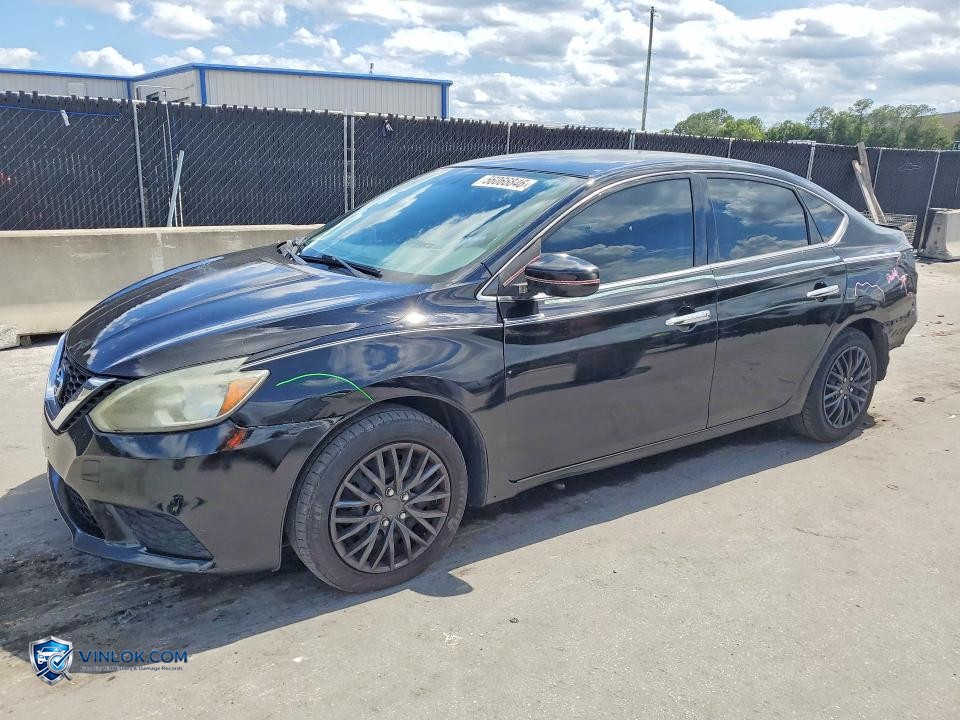 2017 NISSAN SENTRA S – Lot 56066846 auction photo