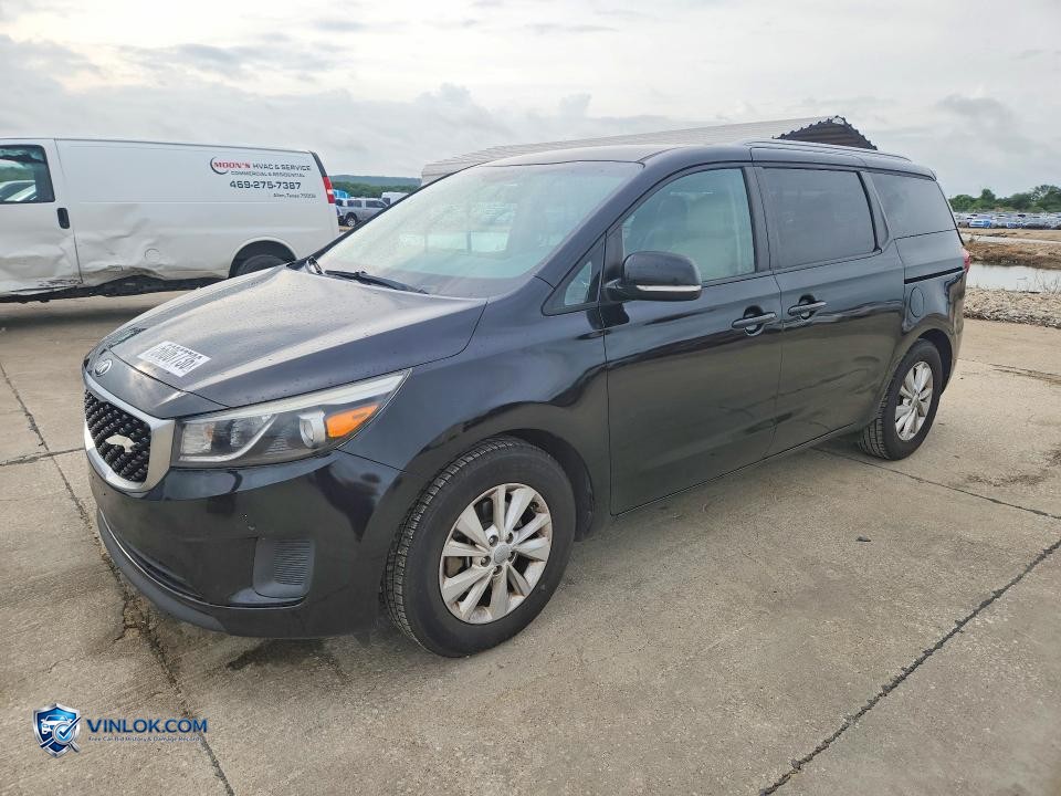 2017 KIA SEDONA LX – Lot 56067736 auction photo