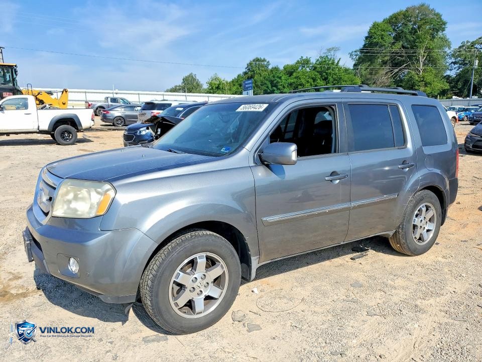 2009 HONDA PILOT TOURING – Lot 56069426 auction photo