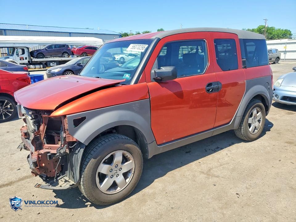 2004 HONDA ELEMENT EX – Lot 56070296 auction photo