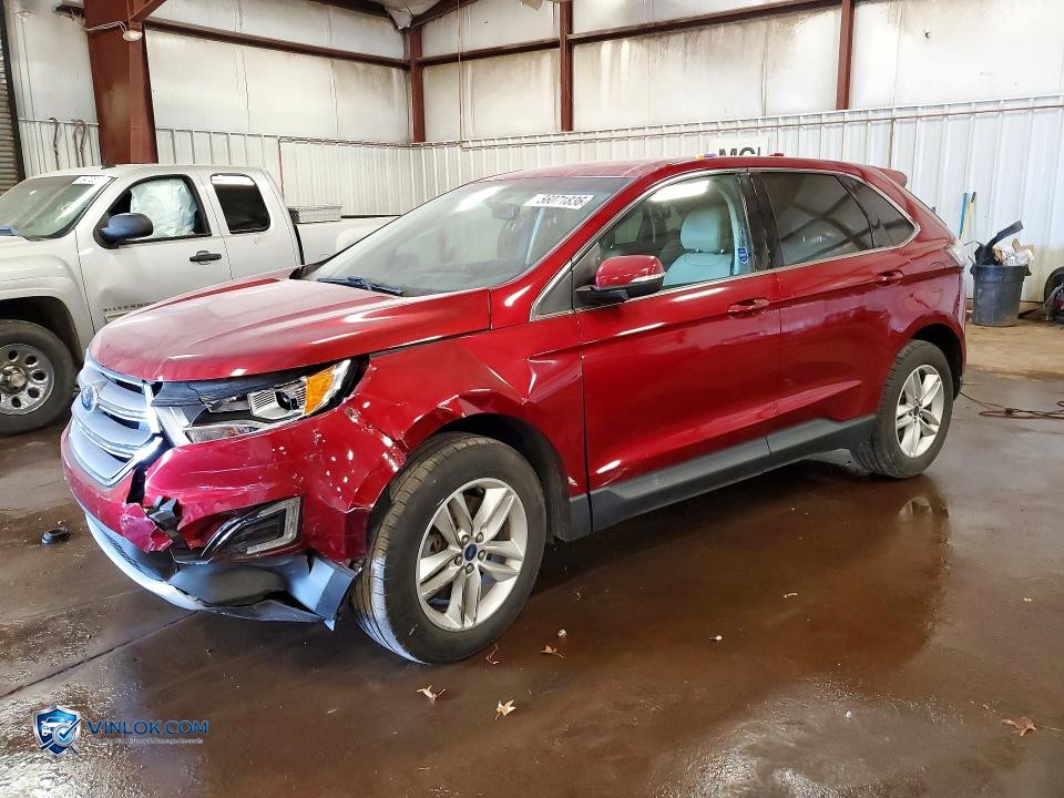 2016 FORD EDGE SEL – Lot 56071836 auction photo