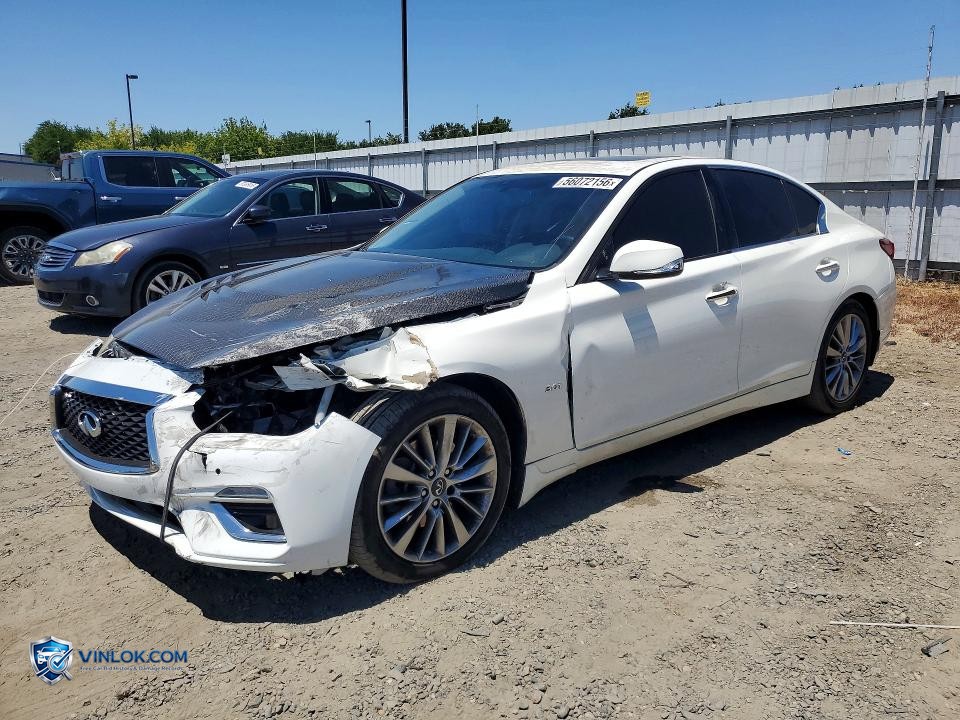 2019 INFINITI Q50 3.0T LUXE – Lot 56072156 auction photo