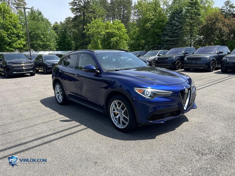 2019 ALFA ROMEO STELVIO TI – Lot 56072956 auction photo