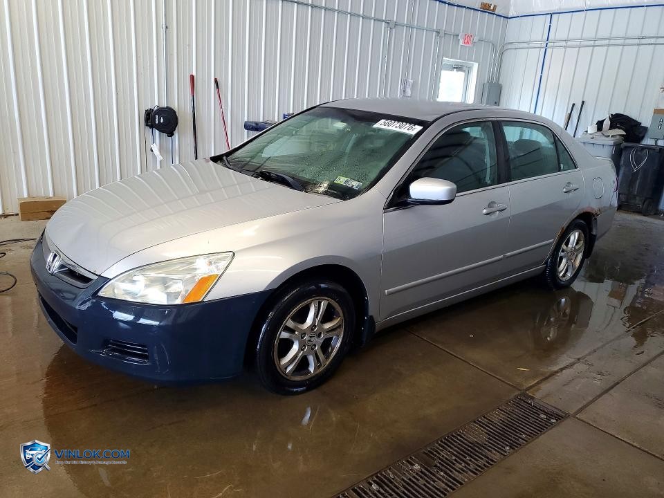 2007 HONDA ACCORD SE – Lot 56073076 auction photo