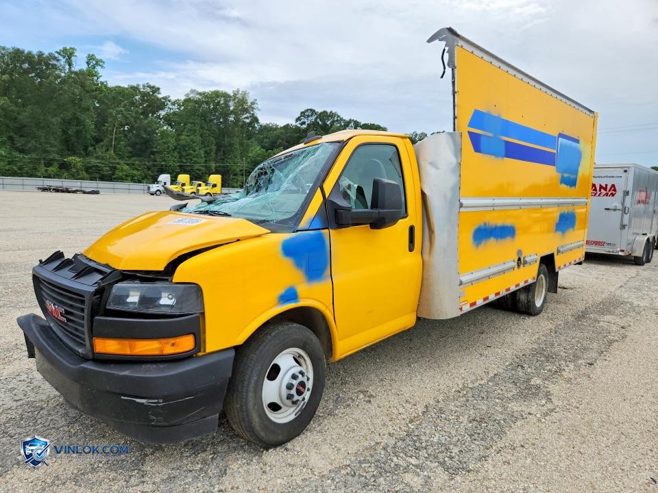 2022 GMC SAVANA G3500 BOX TRUCK – Lot 56073836 auction photo