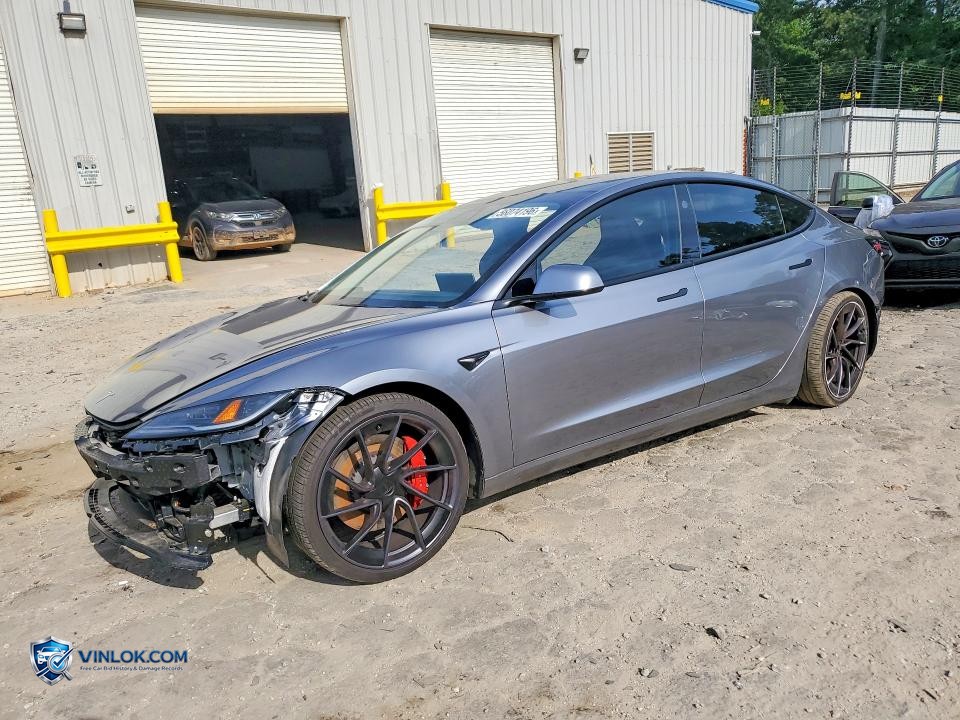 2025 TESLA MODEL 3 – Lot 56074196 auction photo