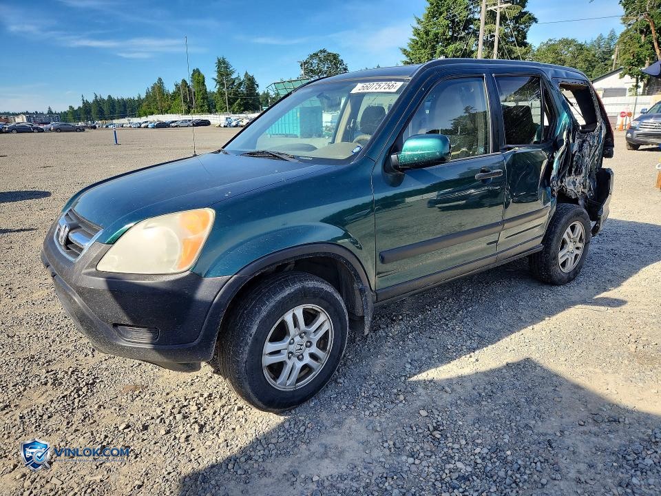 2003 HONDA CR-V EX – Lot 56075756 auction photo