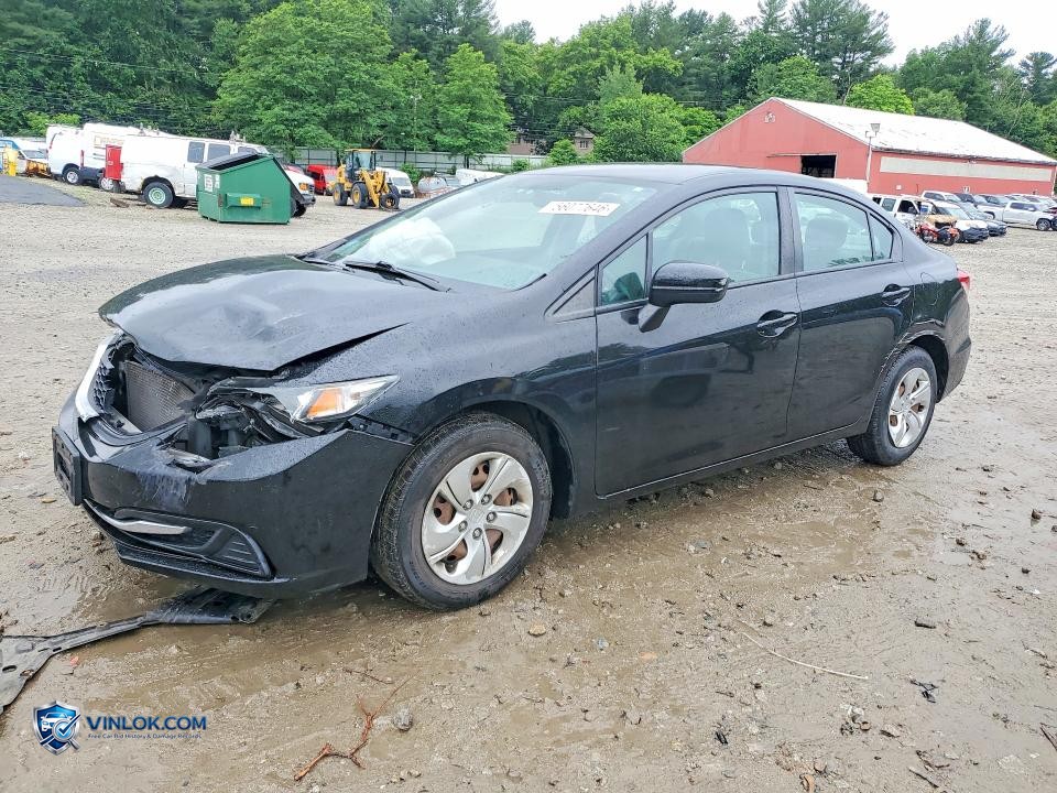 2015 HONDA CIVIC LX – Lot 56077646 auction photo