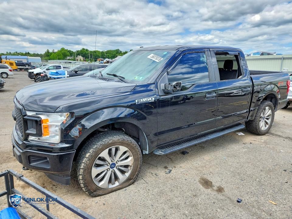 2018 FORD F150 SUPERCREW – Lot 56079376 auction photo