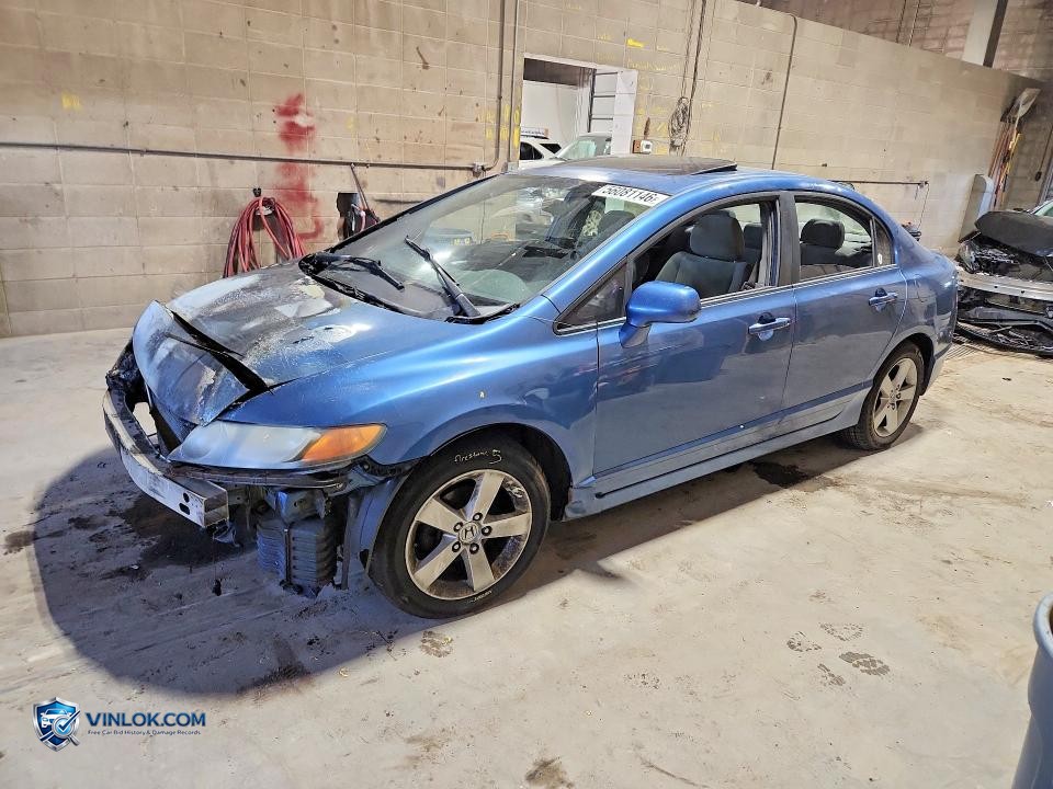 2008 HONDA CIVIC EX – Lot 56081146 auction photo