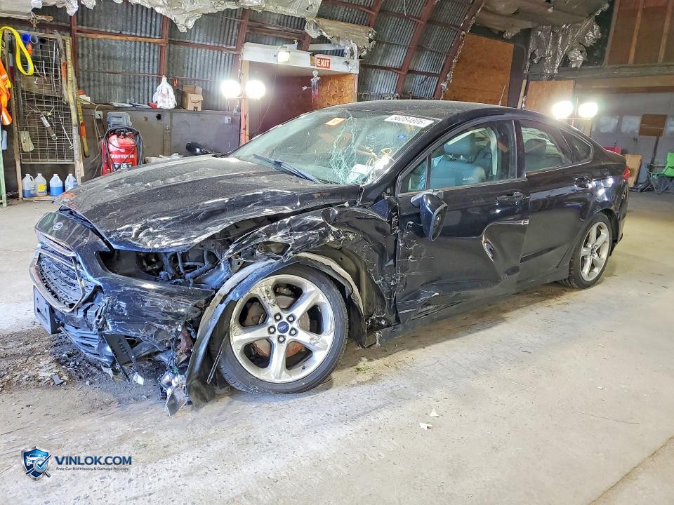 2016 FORD FUSION S – Lot 56084806 auction photo