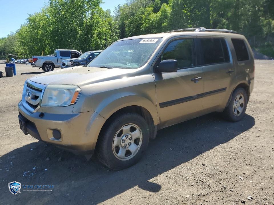 2010 HONDA PILOT LX – Lot 56085566 auction photo