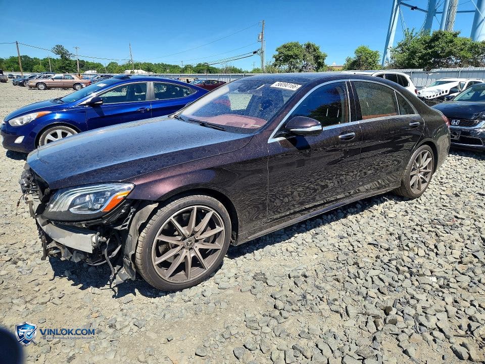 2018 MERCEDES-BENZ S 560 4MATIC – Lot 56090166 auction photo