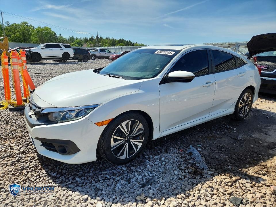2018 HONDA CIVIC EX – Lot 56092846 auction photo