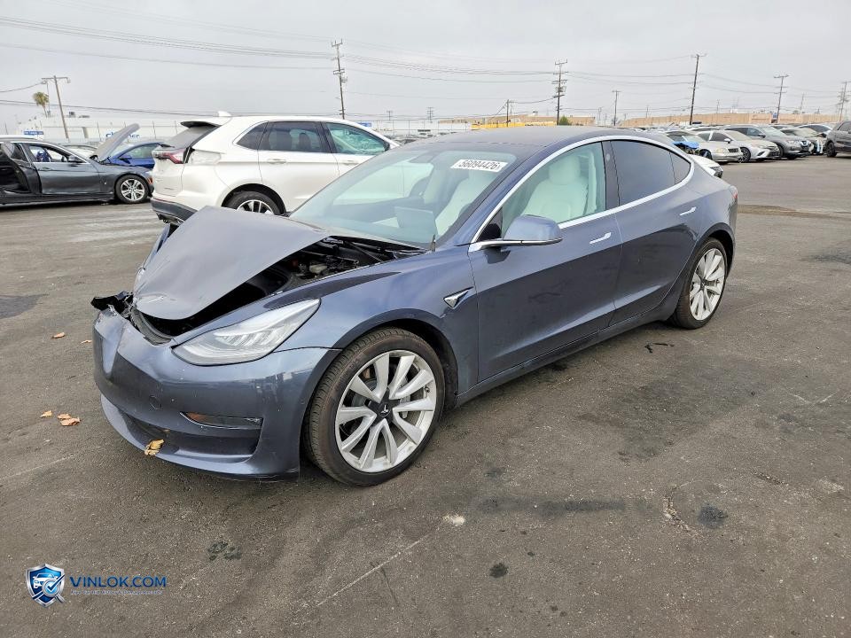 2020 TESLA MODEL 3 – Lot 56094426 auction photo