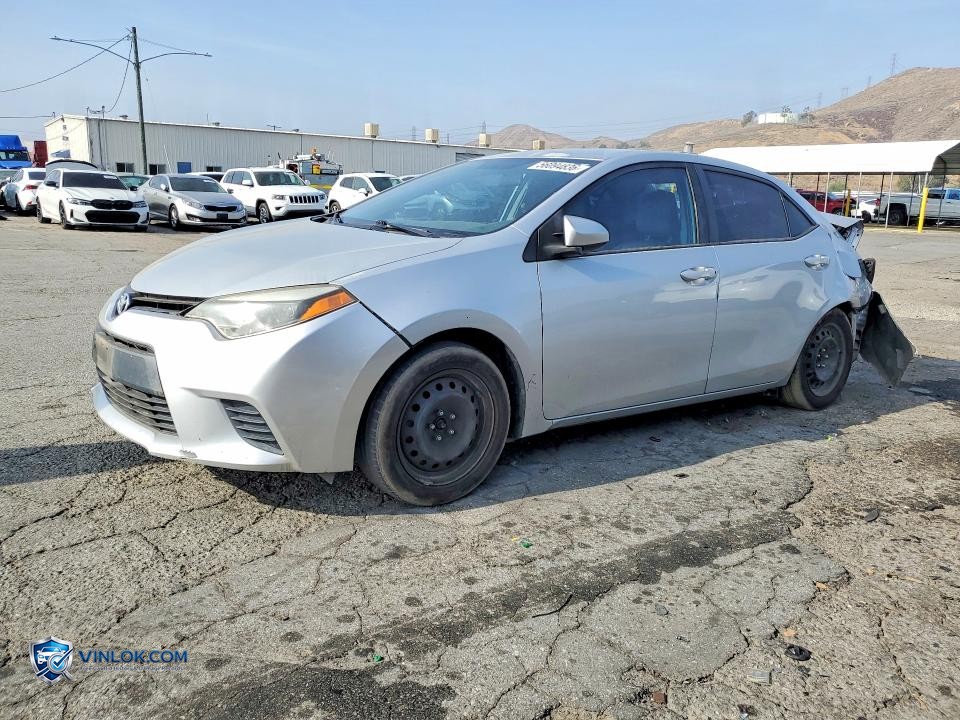 2014 TOYOTA COROLLA LE – Lot 56094836 auction photo