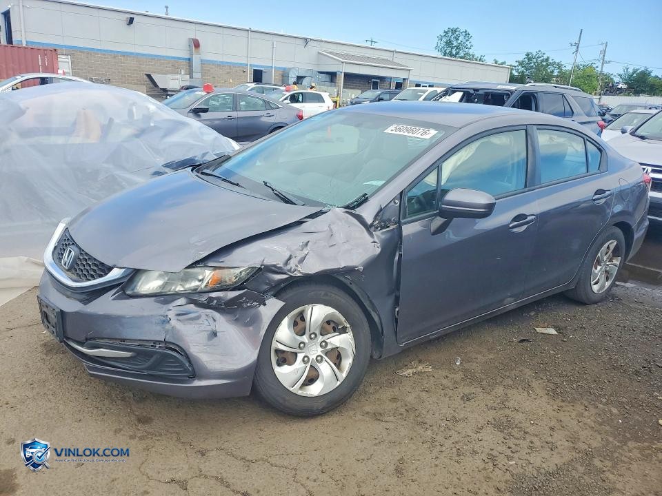 2015 HONDA CIVIC LX – Lot 56096076 auction photo
