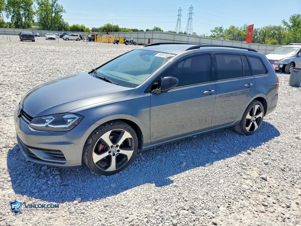 2019 VOLKSWAGEN GOLF SPORTWAGEN S – Lot 56097626 auction photo