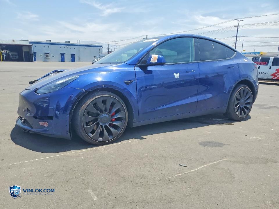 2024 TESLA MODEL Y – Lot 56097636 auction photo