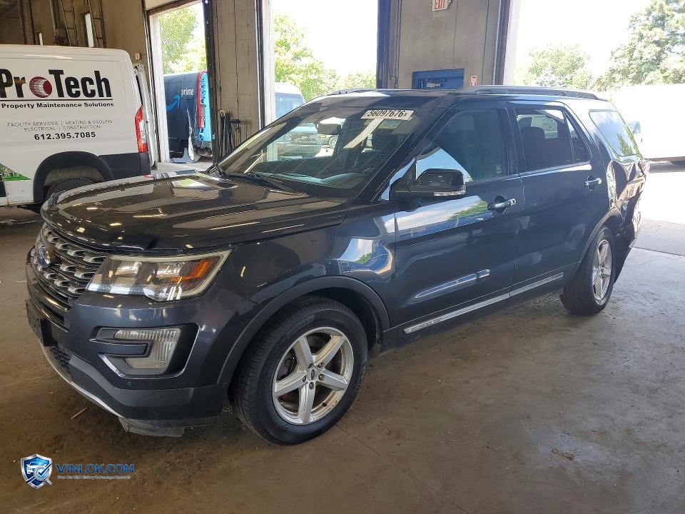 2017 FORD EXPLORER XLT – Lot 56097676 auction photo