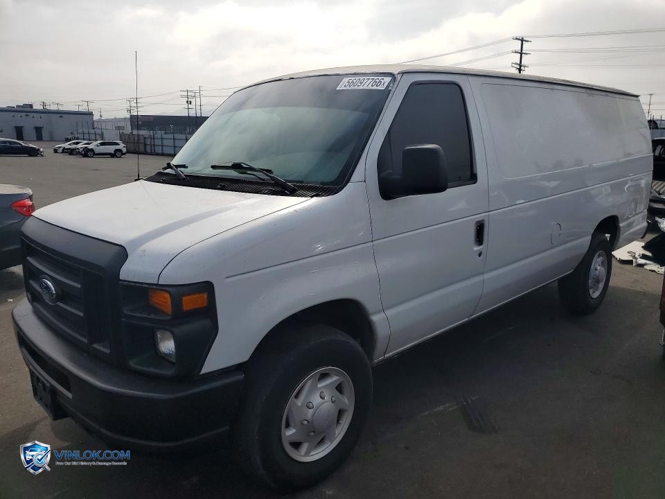 2008 FORD ECONOLINE E350 SUPER DUTY VAN – Lot 56097766 auction photo