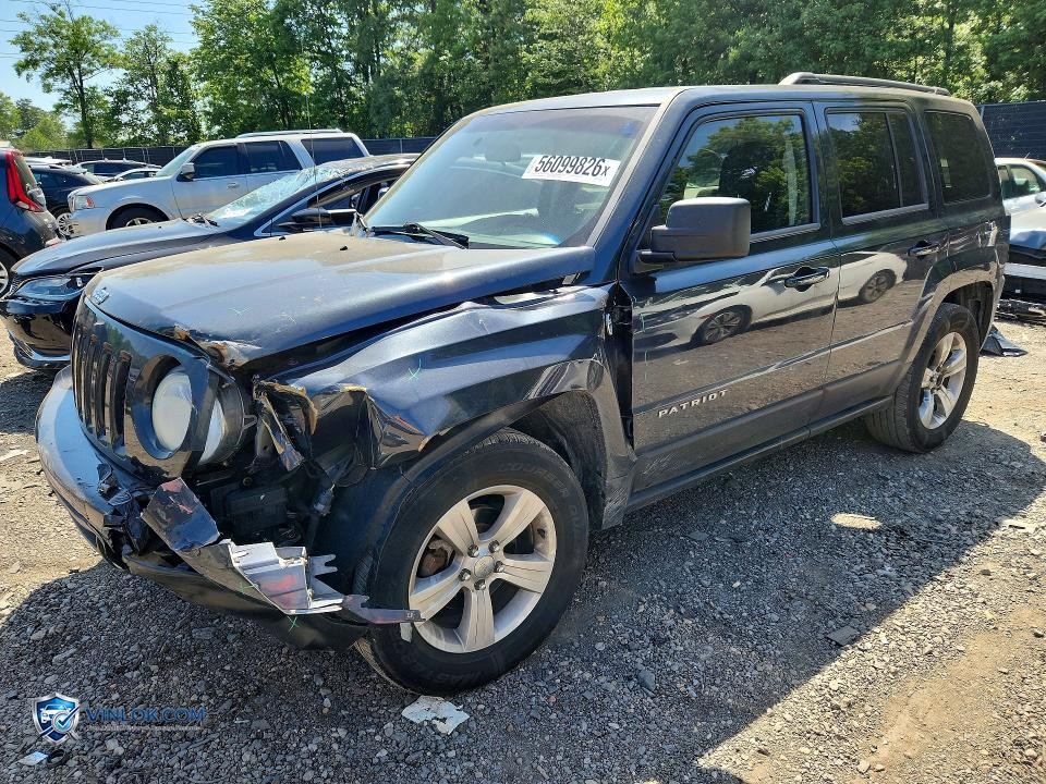 2014 JEEP PATRIOT LATITUDE – Lot 56099826 auction photo