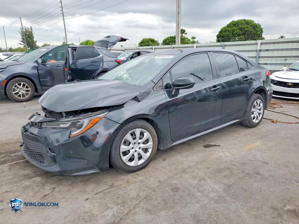 2020 TOYOTA COROLLA LE – Lot 56100316 auction photo