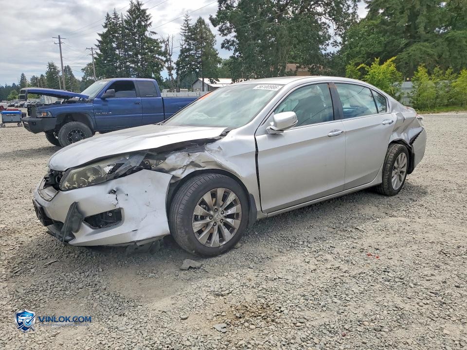 2014 HONDA ACCORD EXL – Lot 56100986 auction photo