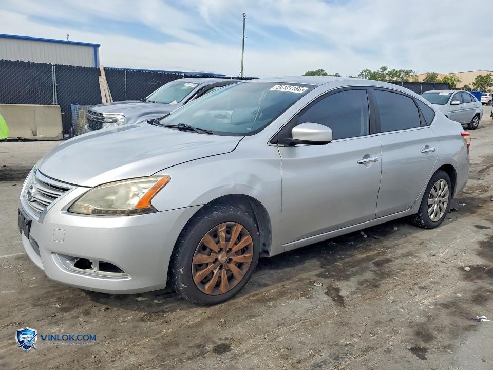 2014 NISSAN SENTRA SV – Lot 56101166 auction photo