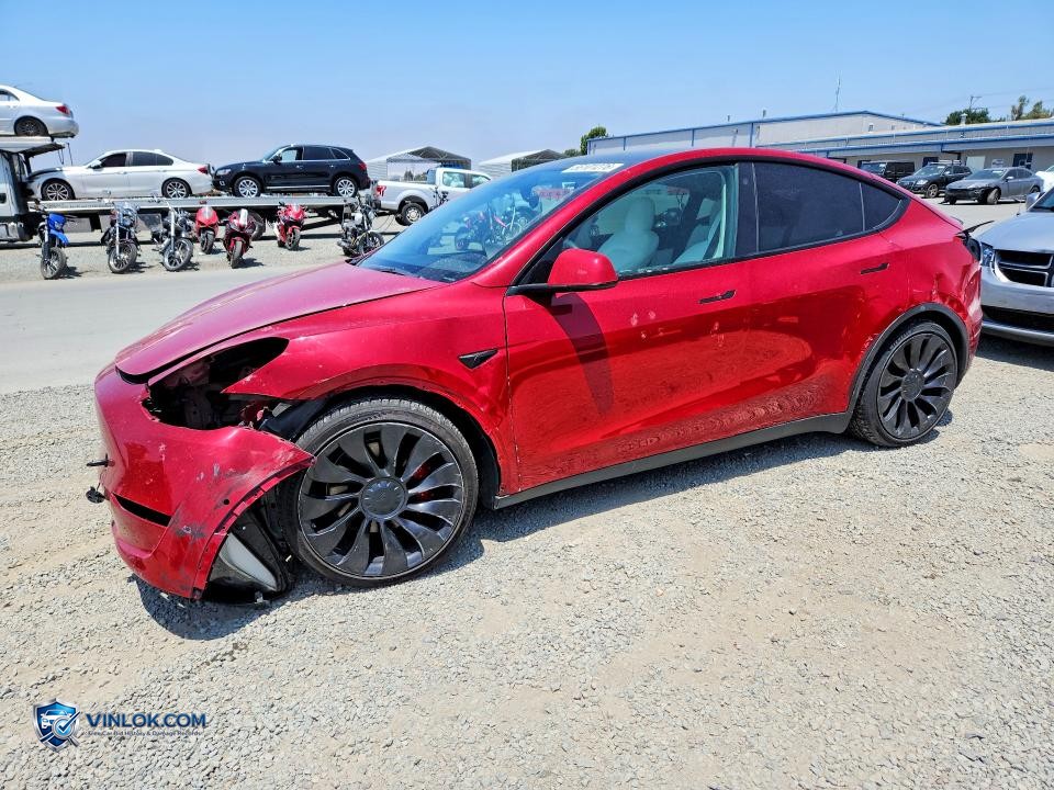 2022 TESLA MODEL Y – Lot 56101276 auction photo