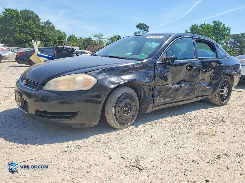 2007 CHEVROLET IMPALA LS – Lot 56101366 auction photo