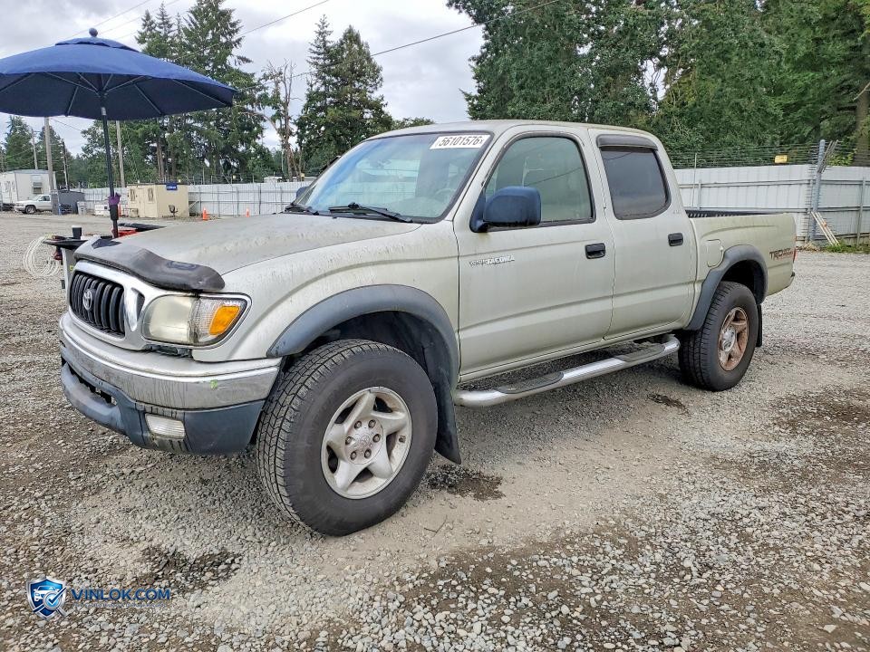 2004 TOYOTA TACOMA DOUBLE CAB PRERUNNER – Lot 56101576 auction photo