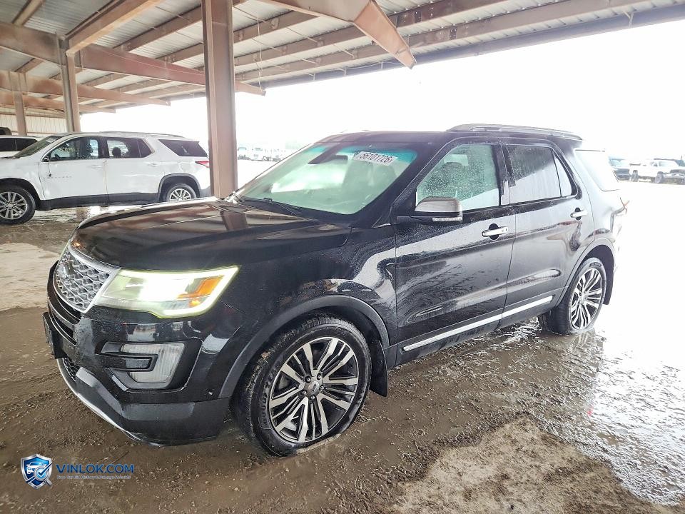 2016 FORD EXPLORER PLATINUM – Lot 56101726 auction photo