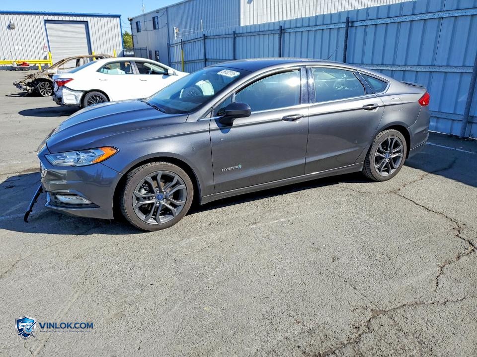 2018 FORD FUSION SE HYBRID – Lot 56102116 auction photo