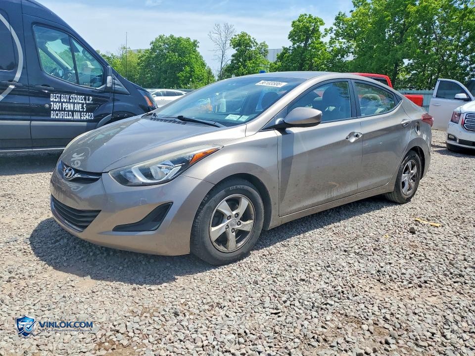 2014 HYUNDAI ELANTRA SE – Lot 56103586 auction photo