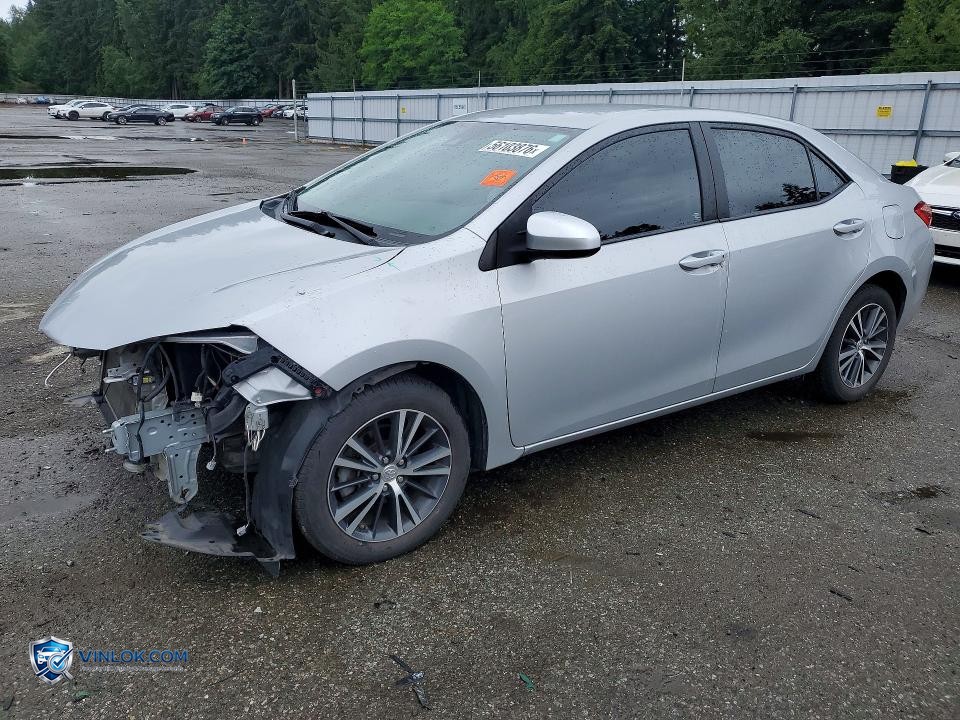 2017 TOYOTA COROLLA LE – Lot 56103876 auction photo
