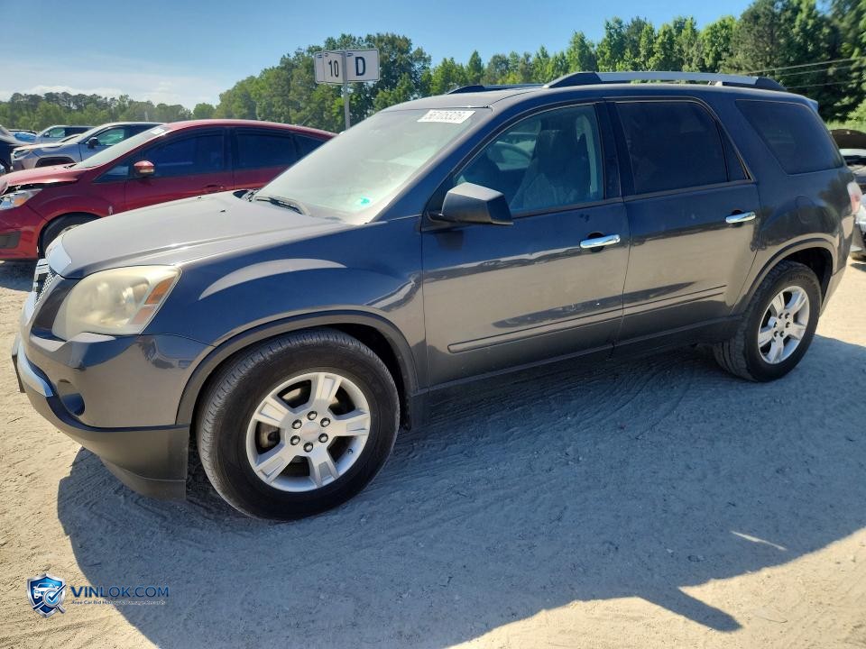2011 GMC ACADIA SLE – Lot 56105326 auction photo