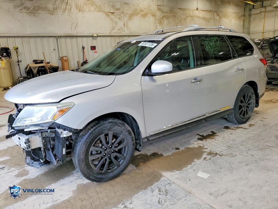 2014 NISSAN PATHFINDER SL – Lot 56107726 auction photo
