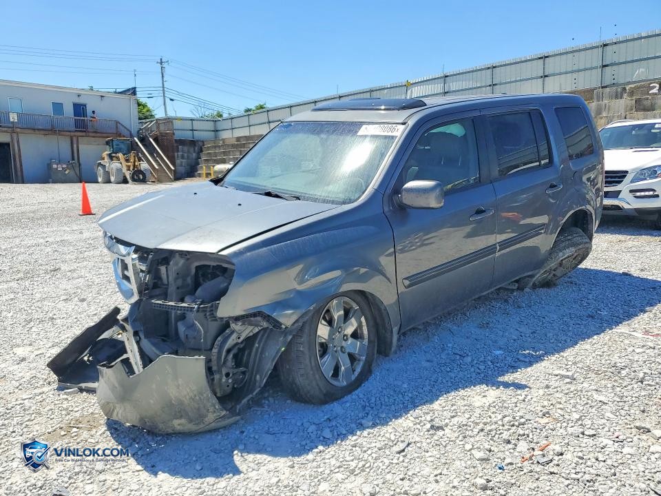 2012 HONDA PILOT EXLN – Lot 56108086 auction photo
