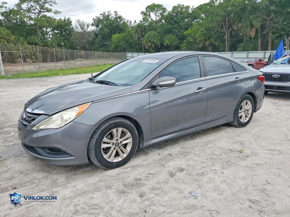 2014 HYUNDAI SONATA GLS – Lot 56108186 auction photo