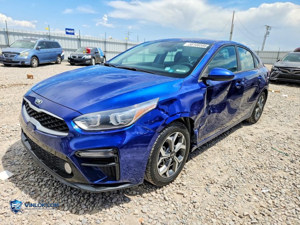 2020 KIA FORTE LXS – Lot 56108586 auction photo