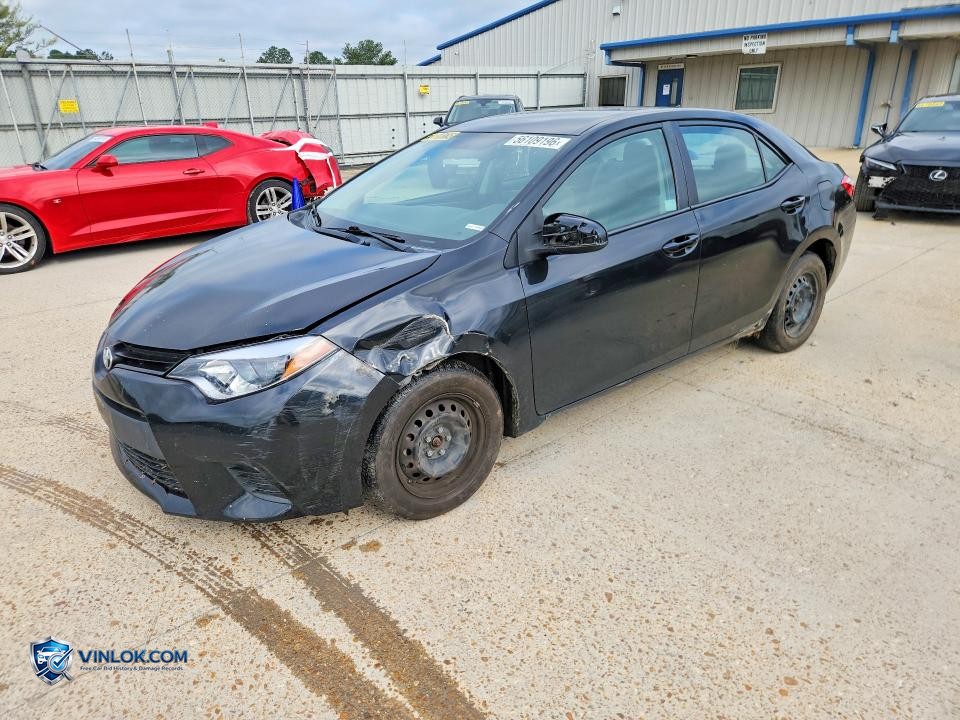2014 TOYOTA COROLLA L – Lot 56109196 auction photo