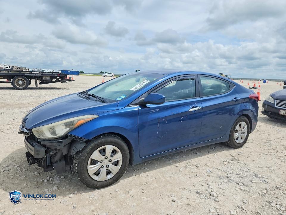 2016 HYUNDAI ELANTRA SE – Lot 56110736 auction photo
