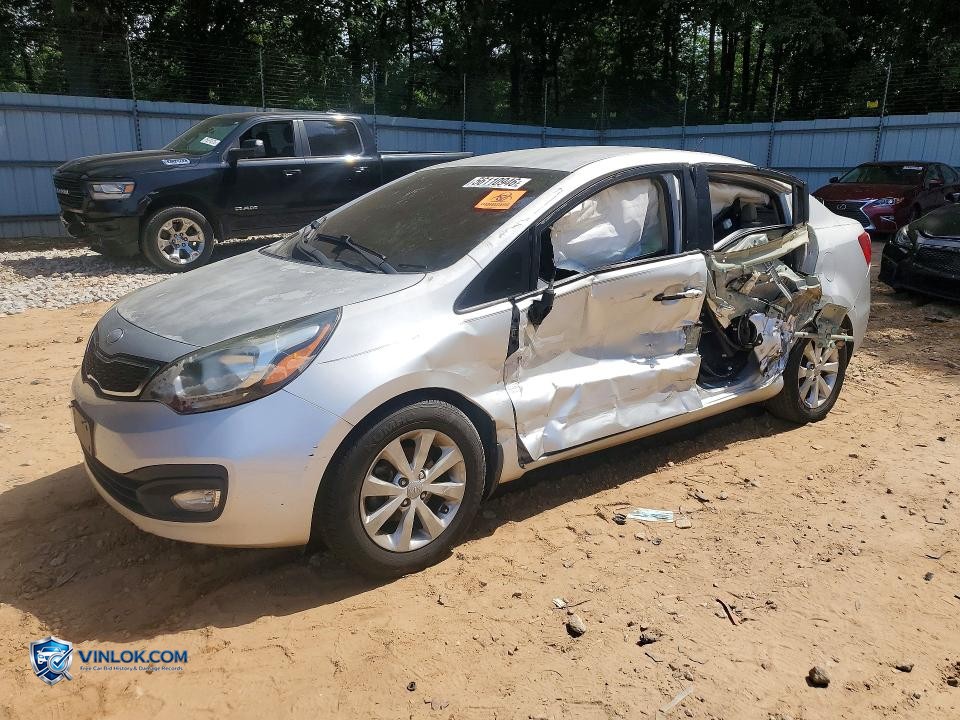 2013 KIA RIO EX – Lot 56110946 auction photo