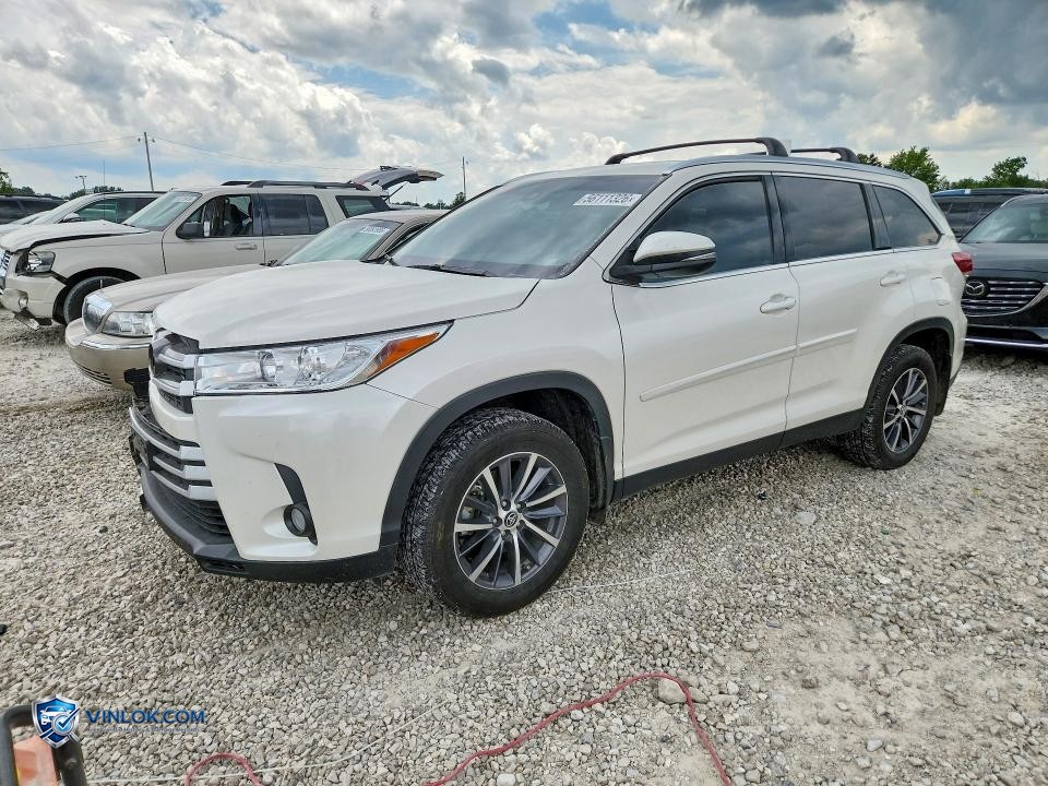 2019 TOYOTA HIGHLANDER XLE – Lot 56111326 auction photo